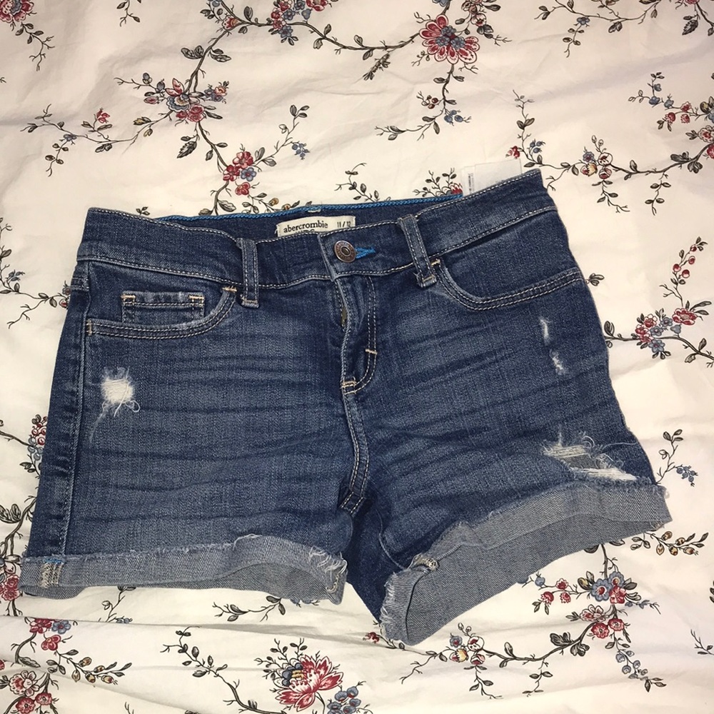 Abercrombie Kids Medium Wash Shorts